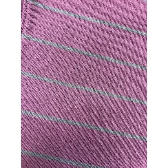 Nautica Polo Shirt Men Adult Medium Purple Colorblock Short Sleeve - Picture 3 of 7